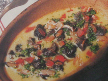 Escargots aux lardons et à l'estragon