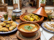 5 idées de repas pour le menu du Ramadan 2026 : des bricks en entrée jusqu'aux traditionnelles corne de gazelle en dessert