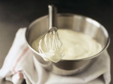 Crème chantilly traditionnelle