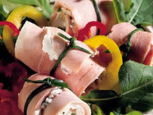 Bouchée de jambon cuit au chèvre