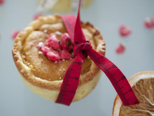 Tartelette Butternut, Pain d'épices et Pralines Roses