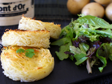 Paillassons de pommes de terre au Mont d'Or