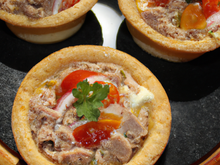 Tartelette au thon saveur mexicaine