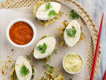 Tempura de légumes mélangés et Mini Caprice