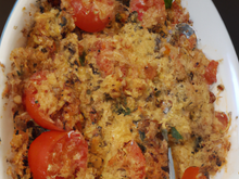 crumble de sardine à la tomates