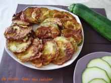 Beignets de courgettes au basilic