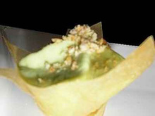 Tulipe d'espuma avocat