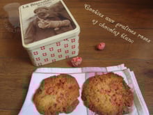 Cookies aux pralines et chocolat blanc