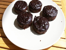 Moelleux au chocolat leger.