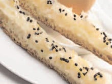 Œufs et mouillette de choucroute crue