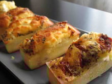 Mini cake tomates séchées et féta