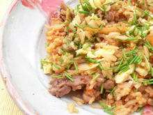 Nasi goreng de lapin