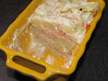 Gratin au saumon fumé façon terrine