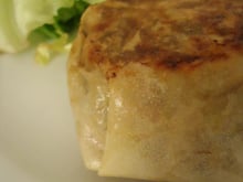 Pastilla de dinde aux pleurotes