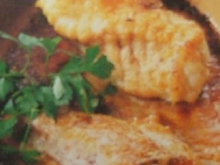 Filet de lotte sauce brebis au cumin