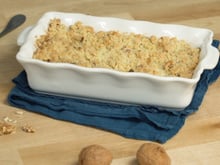Crumble aux pommes et Noix de Grenoble AOP