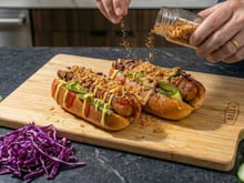 Exit la saucisse : voici le hot dog à la carotte rôtie que vous allez adorer !