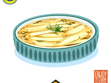 Gratin d’Asperges des Sables des Landes IGP