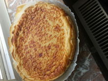 Tarte sucrée au riz