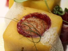 Saint-Jacques et Ariane safranées en parfum Basque