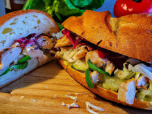 Sandwich au poulet gourmand !