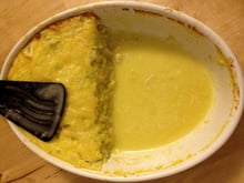 Gratin de courgettes et de poulet