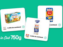 Avec le Club 750g, faites des économies : voici 3 offres pour récupérer de l’argent sur l’achat de pâtes, pain de mie et compotes bébé