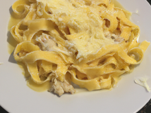 Tagliatelles aux 3 fromages
