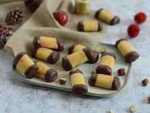 Bredele aux noisettes et au chocolat