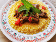 Couscous djerbien à l'agneau
