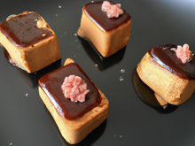 Bouchées de foie gras au chocolat