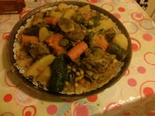 Couscous très facile à l'agneau