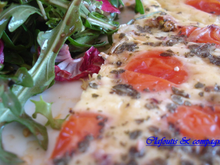 Quiche aux tomates cerises