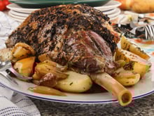 Gigot d'agneau au citron