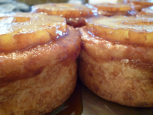 Ananas caramélisé façon tatin