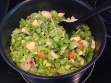 Chutney de tomate verte