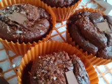 Muffins choco-carambars