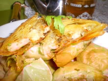 Bricks aux crevettes