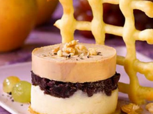 Foie Gras de canard sur pieds de porc braisés