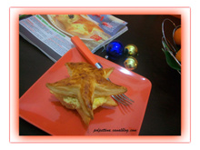 Étoiles farcies aux œufs et à la ricotta