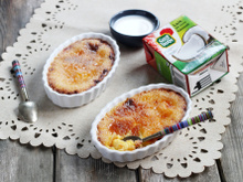 Crème brulée  coco