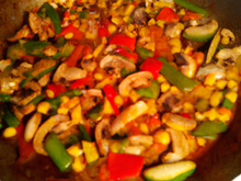 Poêlée de légumes maison