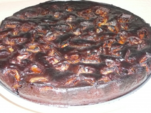 Gâteau chocolat-poire.