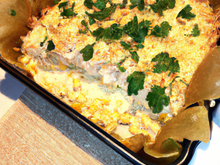 Gratin de thon au mais