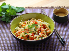 Salade de crevettes aux pousses de bambou