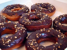 Donuts au chocolat selon mamie