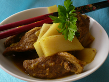 Bœuf au gingembre et aux pousses de bambou