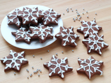 Cette recette de sablés de Noël flocons de neige est inratable