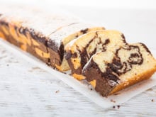Cake marbré facile