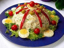 Salade à la russe pour l'été